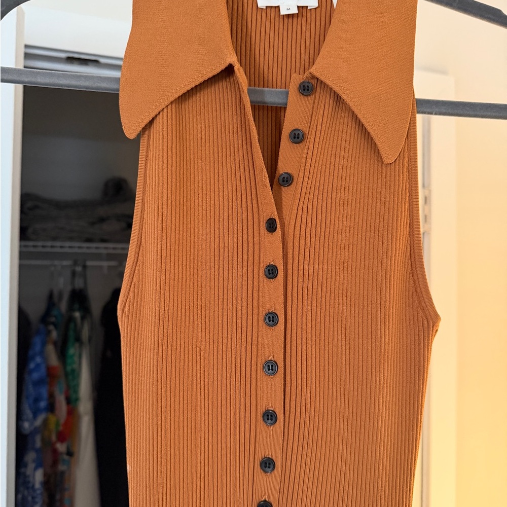 A.L.C. Orange Maxi Dress